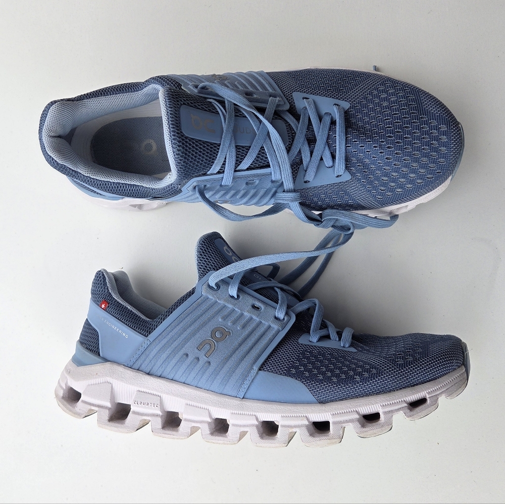 On Cloudswift running shoes Lake Sky Size 8.5 - Picture 2 of 9